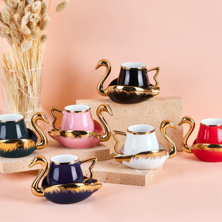 vintage-swan-coffee-cup-set