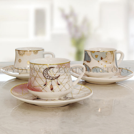 coffee cup and saucer set