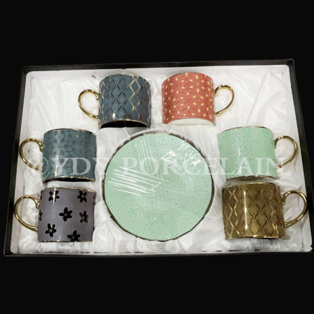 Arabic Coffee Cup And Saucer
