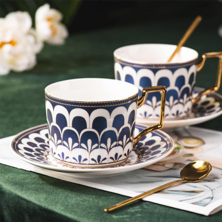 Ceramic Coffee Cup Set
