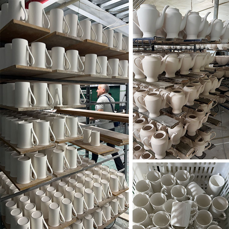 creamic white tableware