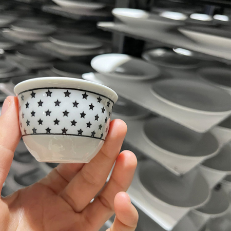 Sudan ceramic cawa cup
