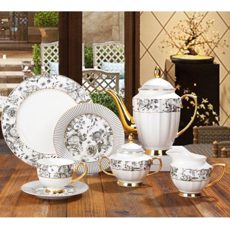 ceramic dinner set 24 pieces
