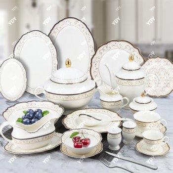 68pcs porcelain dinner sets dinnerware